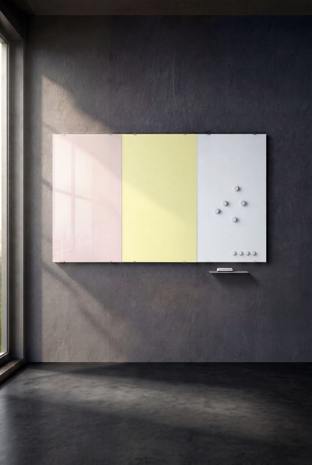 Coloured Glass Board — pizarra Sisplamo Barcelona